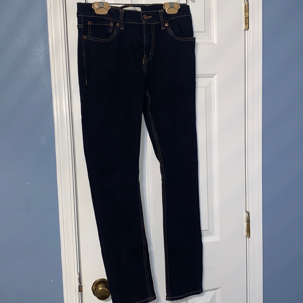 Levi’s Straight Leg Dark Rinse Jeans